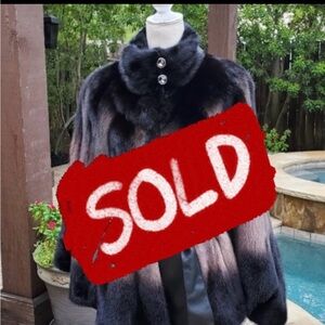 SOLD on another platform Genuine Mink Women's Fur Coat